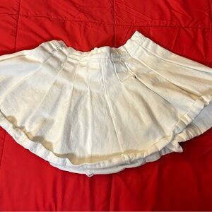 Elegant White Women's Skirt